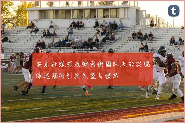 安东社媒深表歉意德国队未能实现球迷期待引发失望与愤怒